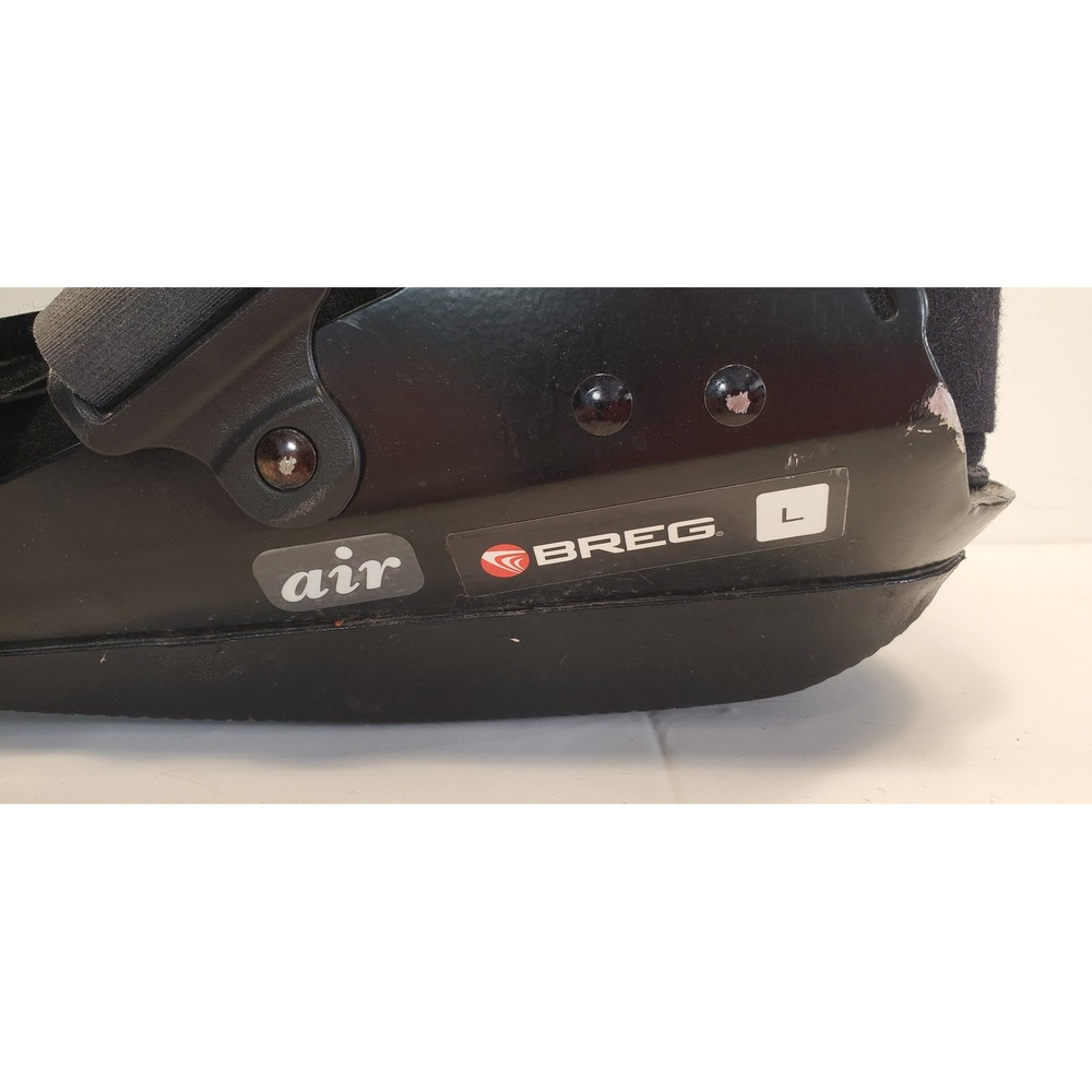 Breg Air Walker Boot Tall Pneumatic Orthopedic Cam Walker Size Large Black - Picture 7 of 7